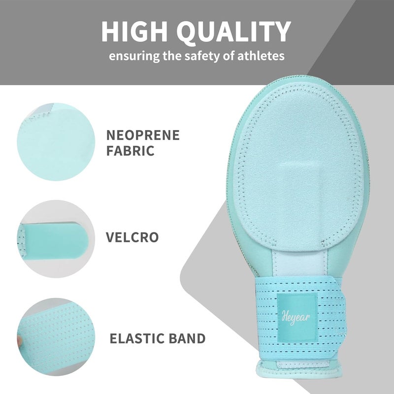 Heyear Baseball Sliding mitt, Sliding Mitt for Youth, Baseball Softball Glove for Hand Protection, Breathable and Durable, Adjustable Elastic Wrist Strap, Ambidextrous Design - Image 2